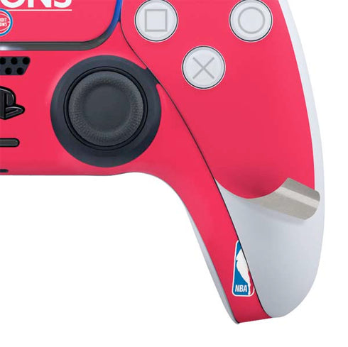 NBA Detroit Pistons Standard - Red PS5 Bundle Skin